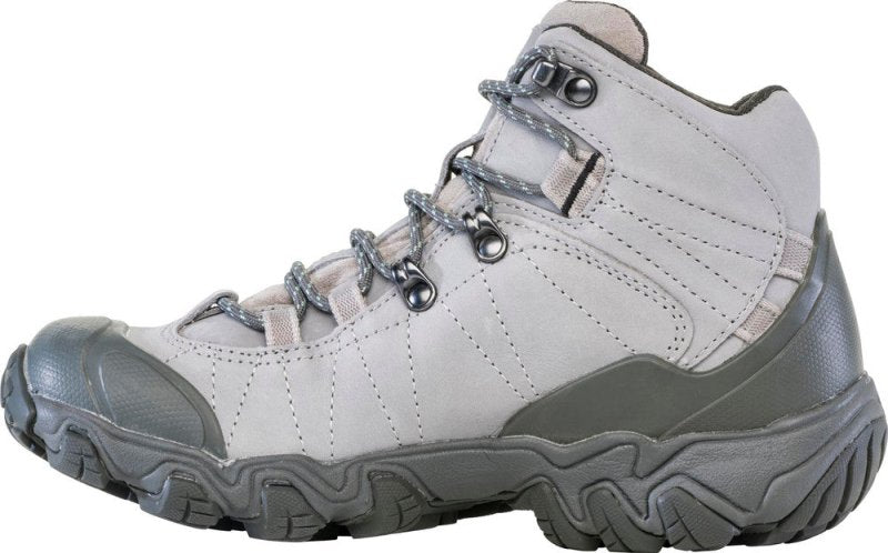 Oboz Women's Bridger Mid Waterproof - Frost Gray