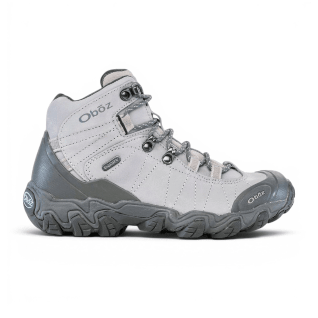 Oboz Women's Bridger Mid Waterproof - Frost Gray