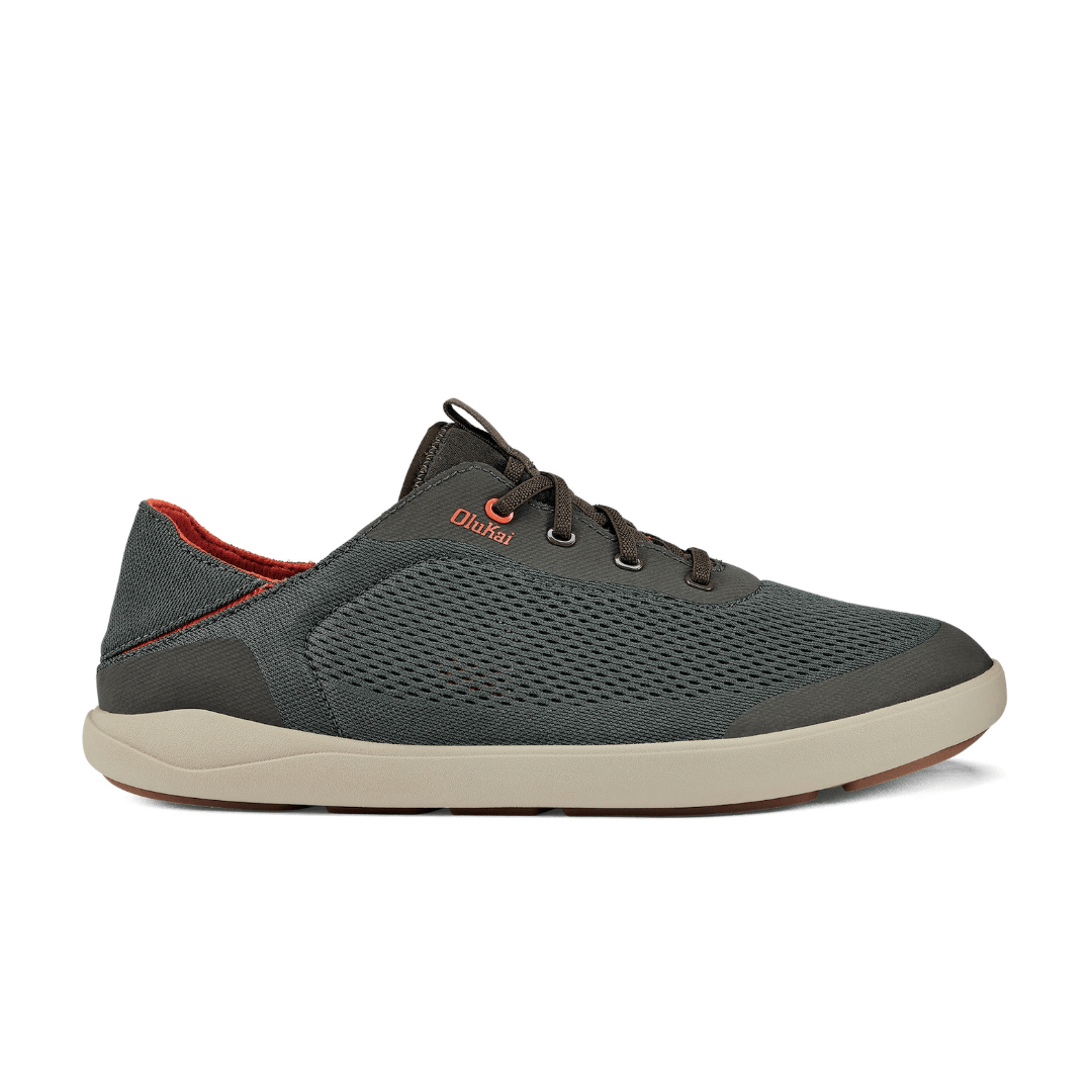 Olukai Men's Moku Pae Slip - On Shoe - Island Salt/Koi