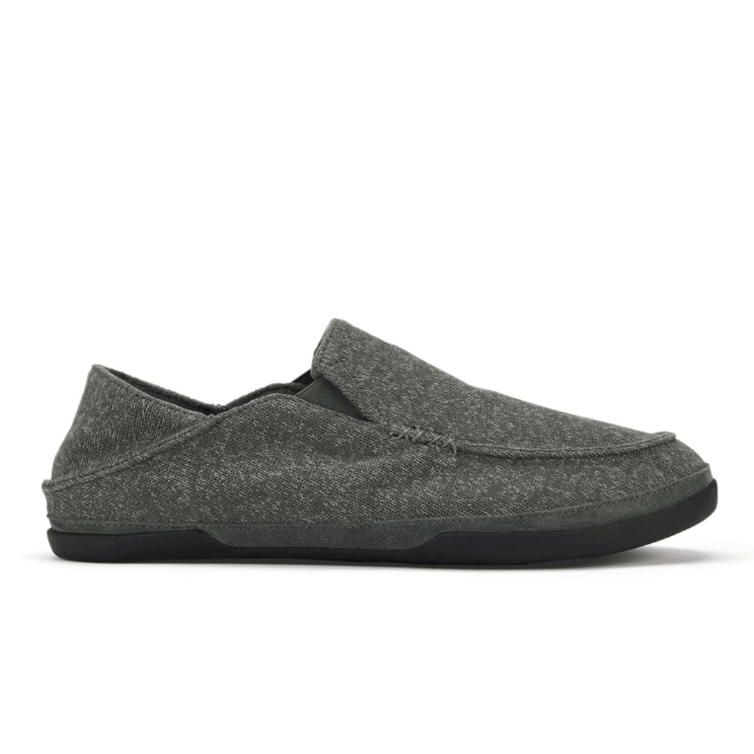 Olukai Men's Moloa Hulu II Slippers - Dark Shadow