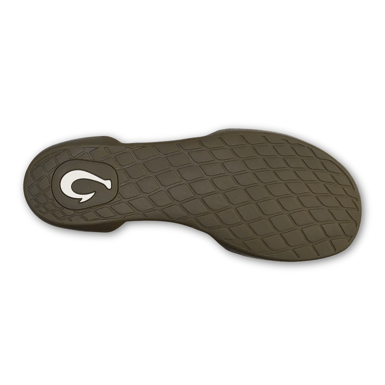 Olukai Men's Puku'i Slipper - Dark Shadow/Lava Rock