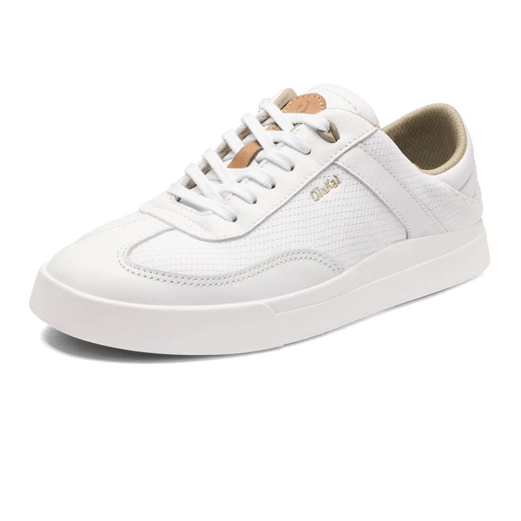 Olukai Women's Kilea Lace - Up Sneaker - White