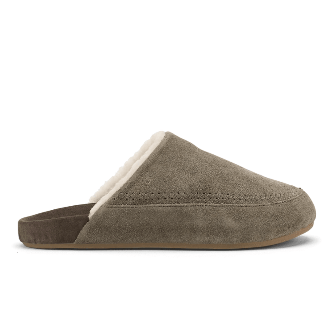 Olukai Women's Kipe'a Malie Mule Slippers - Walnut/Dk Java