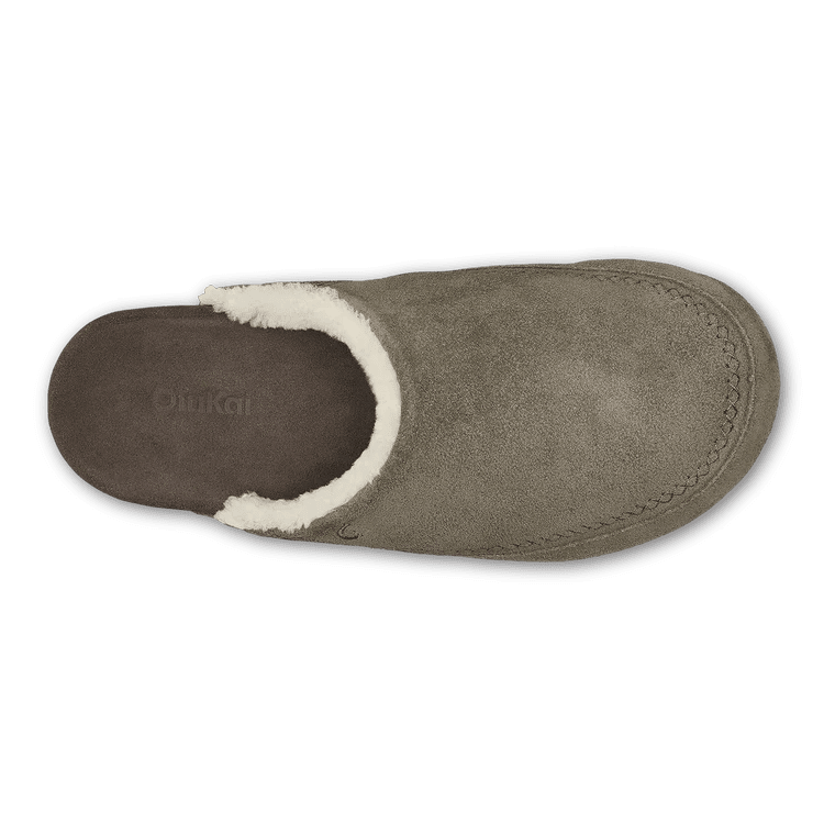 Olukai Women's Kipe'a Malie Mule Slippers - Walnut/Dk Java