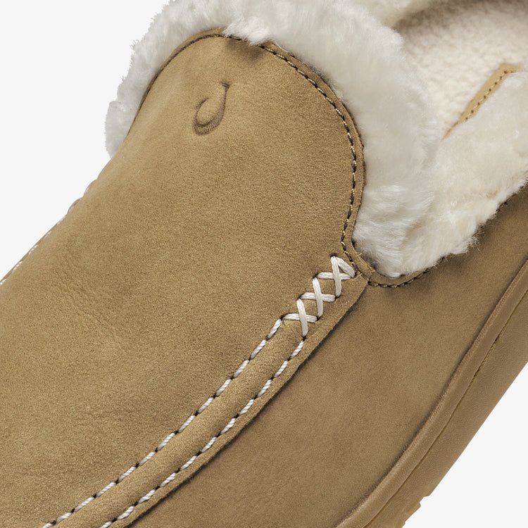 Olukai Women's Nohea Kolo Mule Slippers - Tan