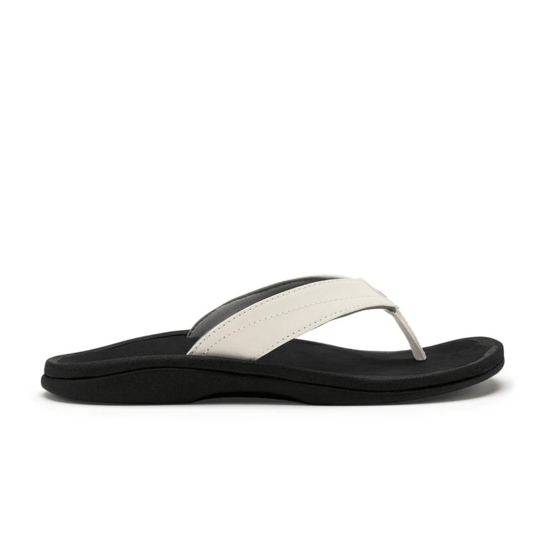 Olukai Women's Ohana Water - Friendly Sandals - Bright White/Black