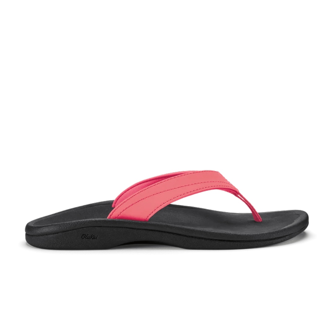 Olukai Women's Ohana Water - Friendly Sandals - Hot Pink/Black