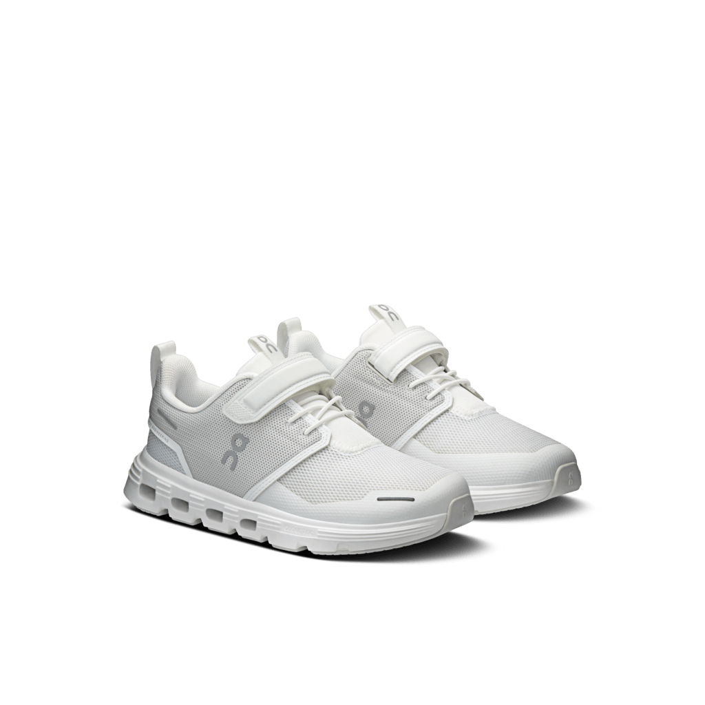 On Little Kids Cloud Play 2 Shoes - White/White