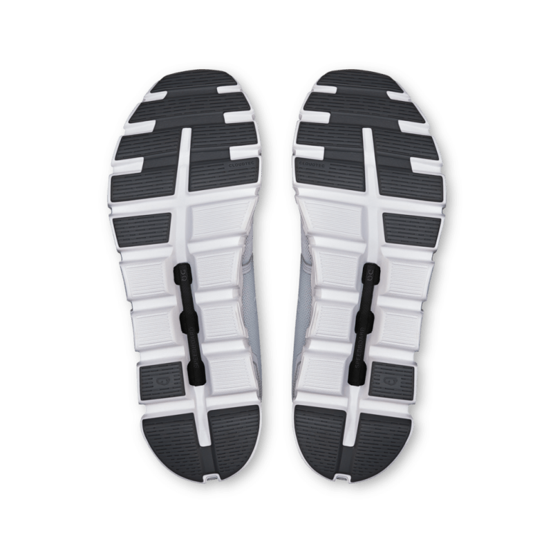 On Men's Cloud 6 Lifestyle Shoes - Glacier/White (Wide Width)