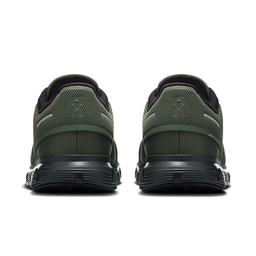 On Men's Cloud 6 Lifestyle Shoes - Thyme/Espresso