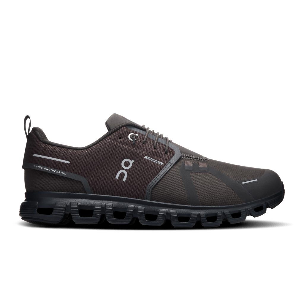 On Men's Cloud 6 Waterproof Lifestyle Shoes - Espresso/Black