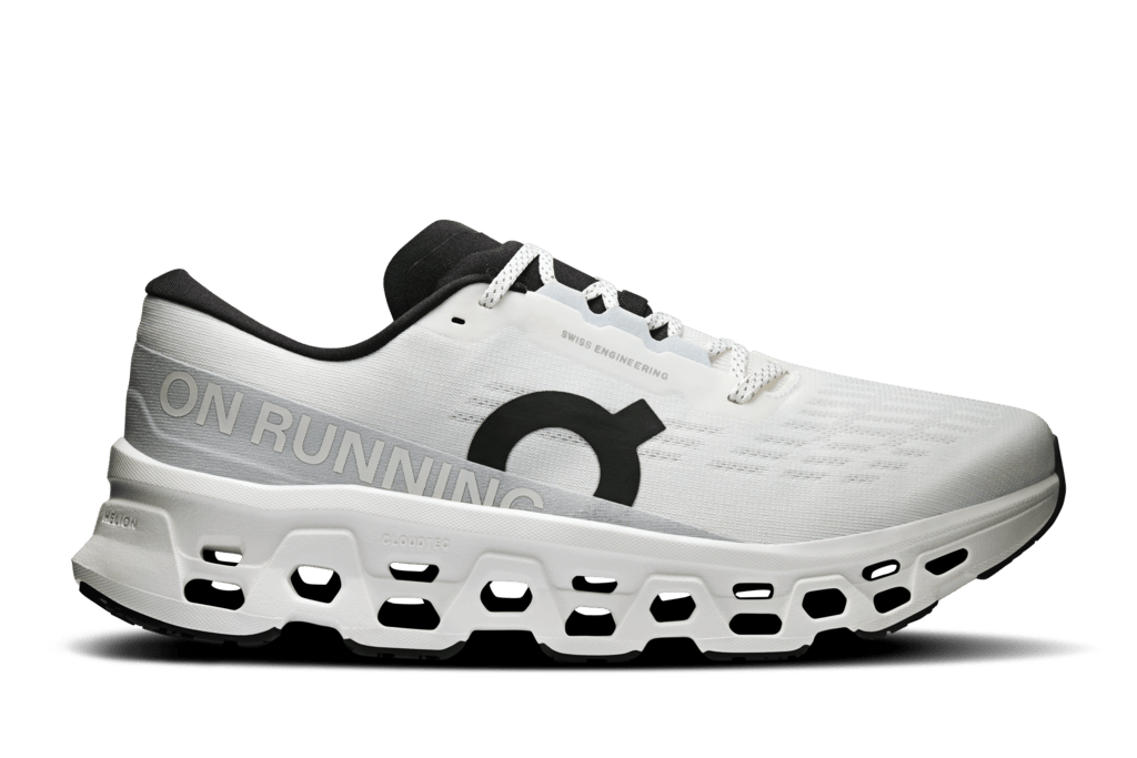 On Men's Cloudmonster 3 Running Shoes - White/White