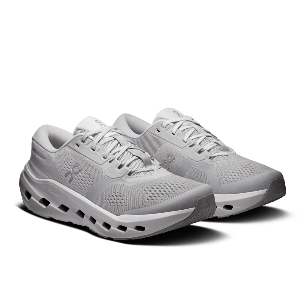 On Men's Cloudrunner 3 Running Shoes - Glacier/Ivory