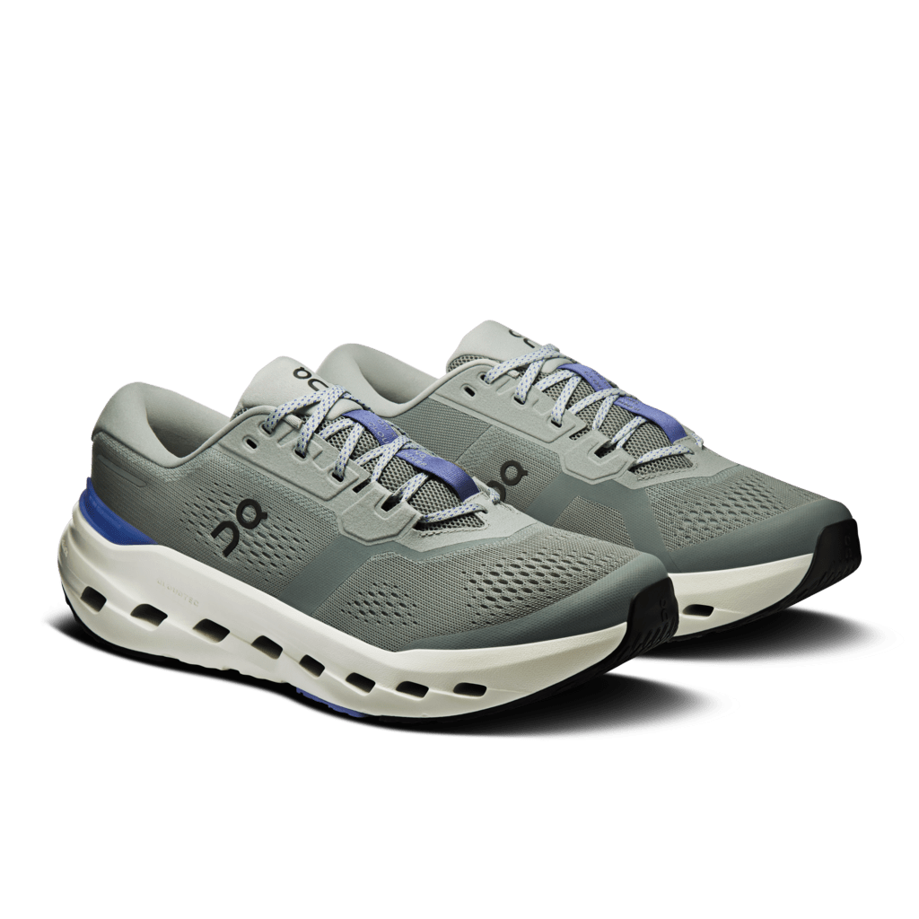 On Men's Cloudrunner 3 Running Shoes - Tin/Iceberg