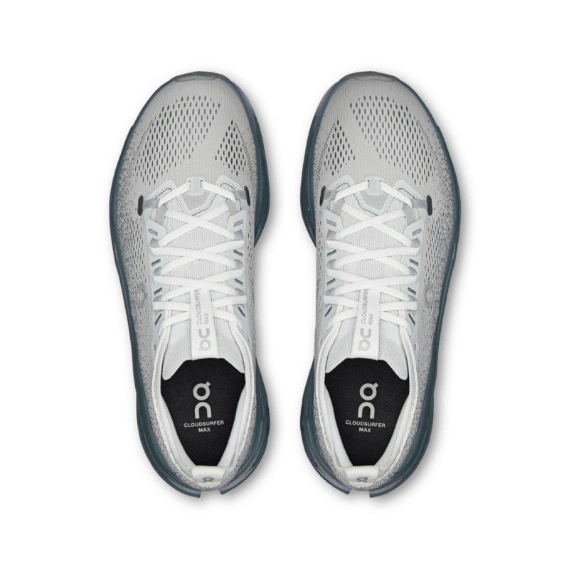 On Men's Cloudsurfer Max Running Shoes - Iceberg/Olive