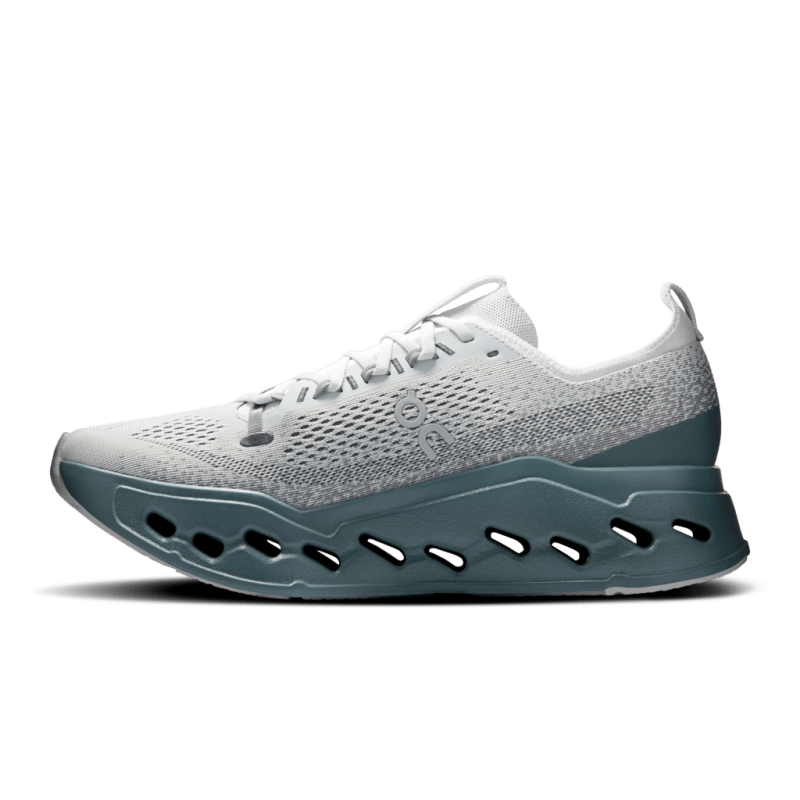 On Men's Cloudsurfer Max Running Shoes - Iceberg/Olive