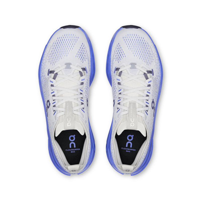 On Men's Cloudsurfer Max Running Shoes - Wolf/Sailor