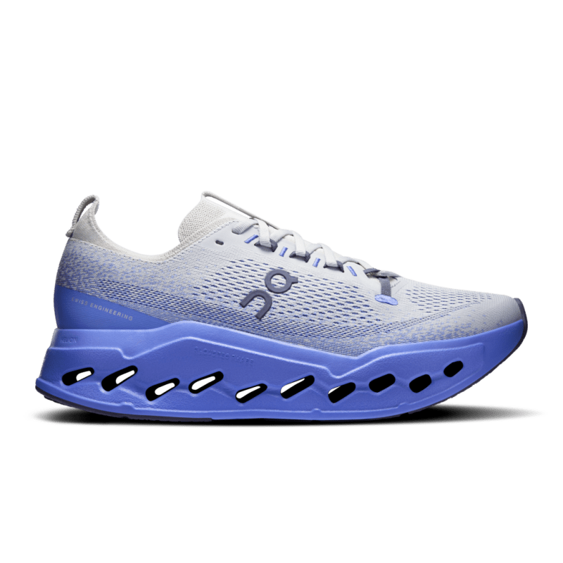 On Men's Cloudsurfer Max Running Shoes - Wolf/Sailor