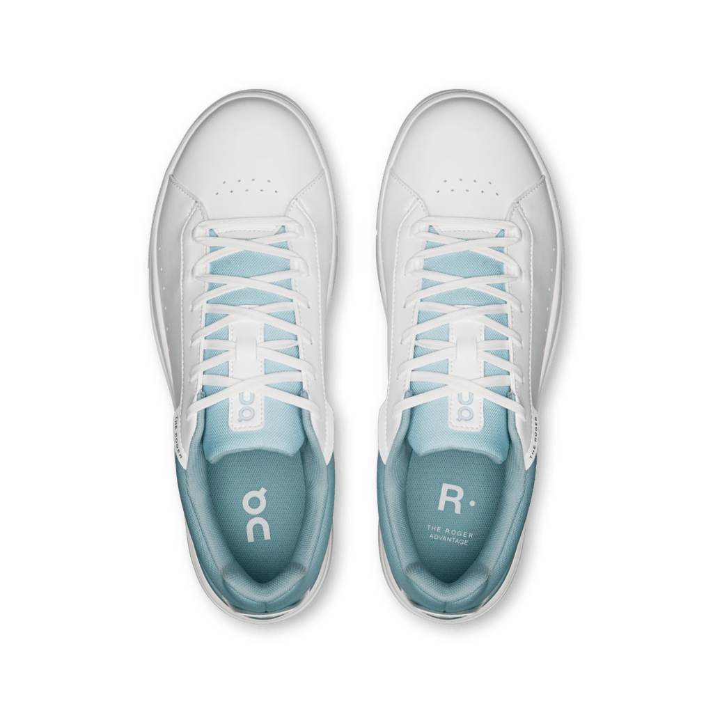 On Men's THE ROGER Advantage Lifestyle Shoes - White/Wash