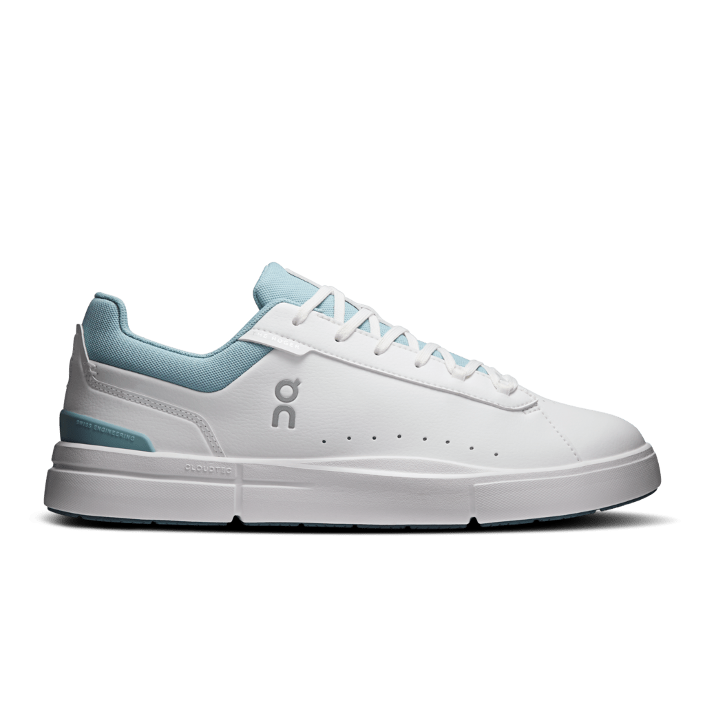 On Men's THE ROGER Advantage Lifestyle Shoes - White/Wash