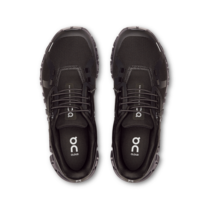 On Women's Cloud 6 Lifestyle Shoes - Black/Black (Wide Width)