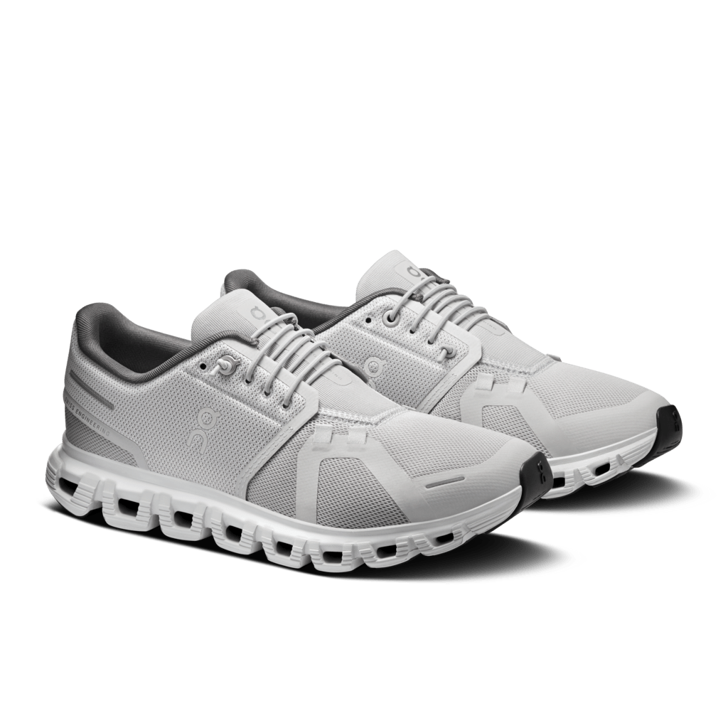 On Women's Cloud 6 Lifestyle Shoes - Glacier/Eclipse
