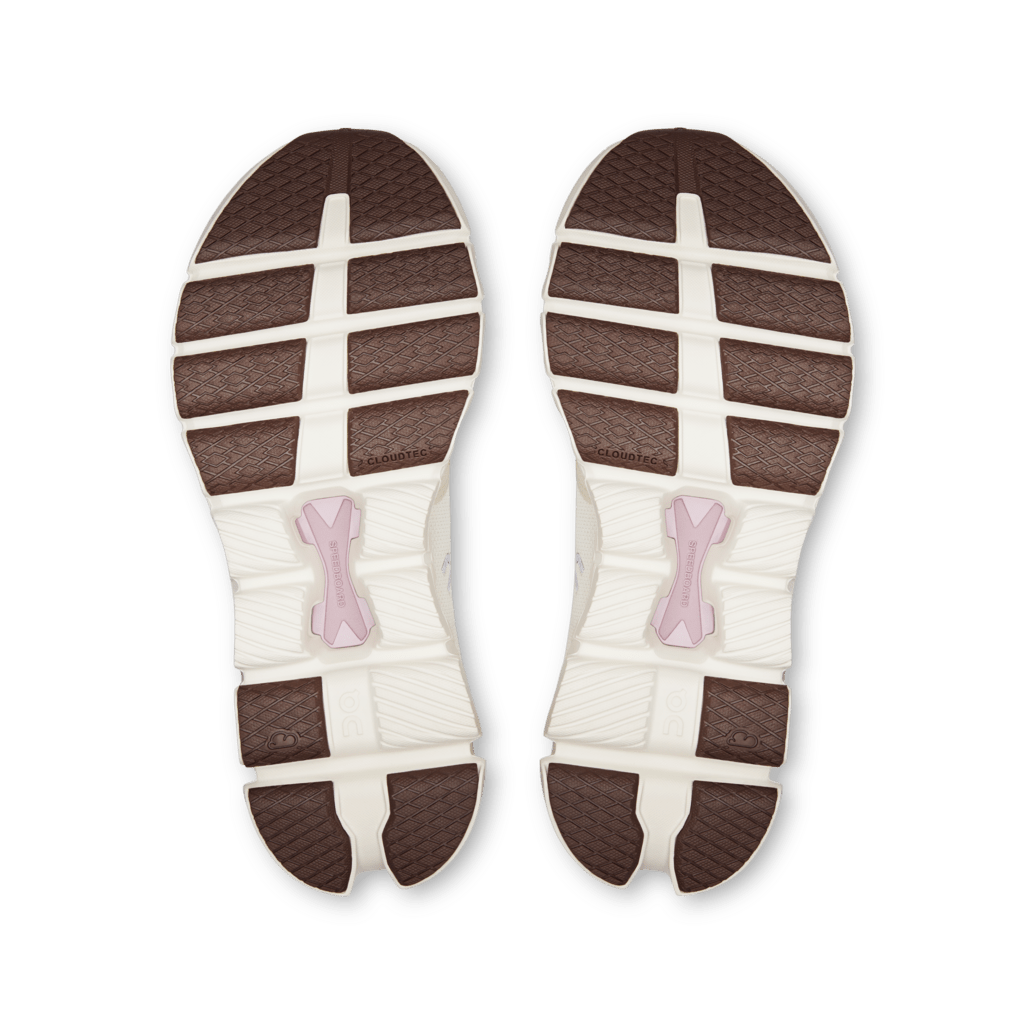 On Women's Cloud X 4 Training Shoes - Ivory/Heron