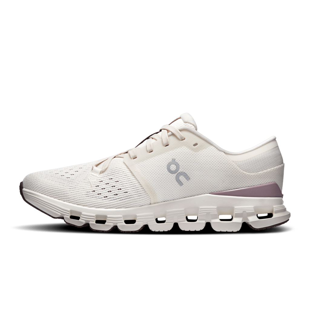 On Women's Cloud X 4 Training Shoes - Ivory/Heron