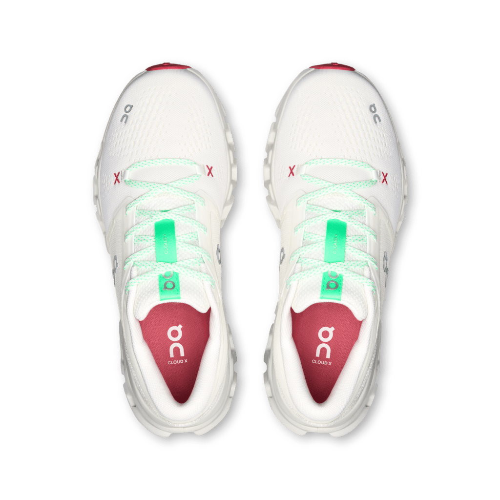 On Women's Cloud X 5 Training Shoes - Ivory/Ice