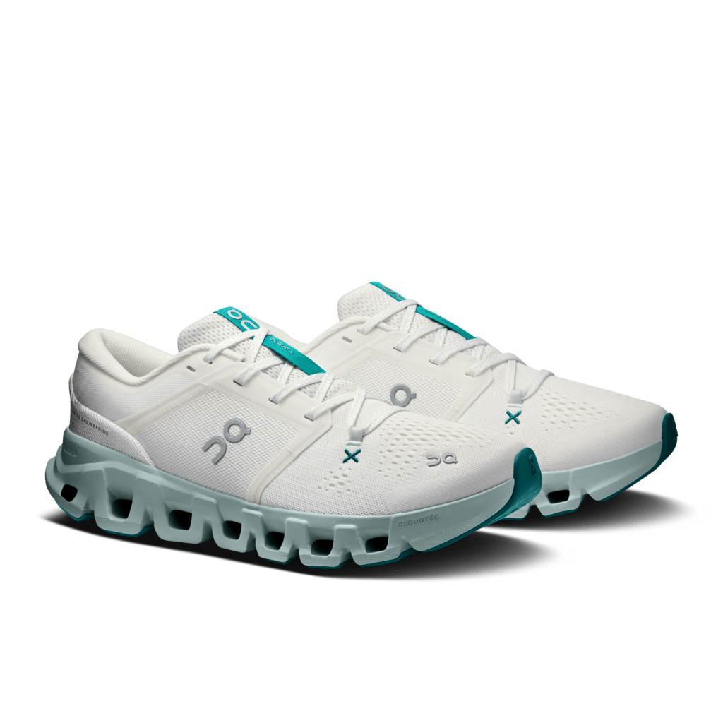 On Women's Cloud X 5 Training Shoes - Ivory/Surf