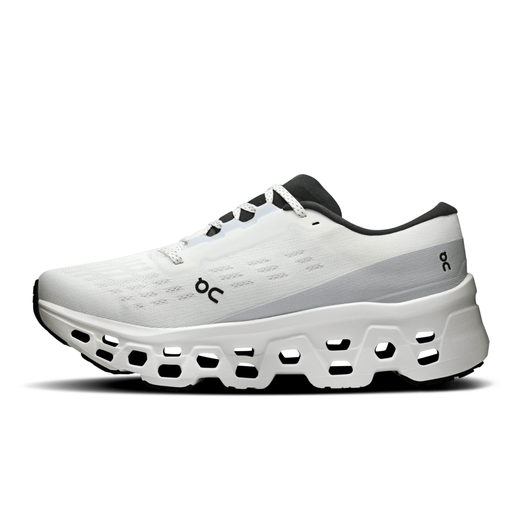 On Women's Cloudmonster 3 Running Shoes - White/White