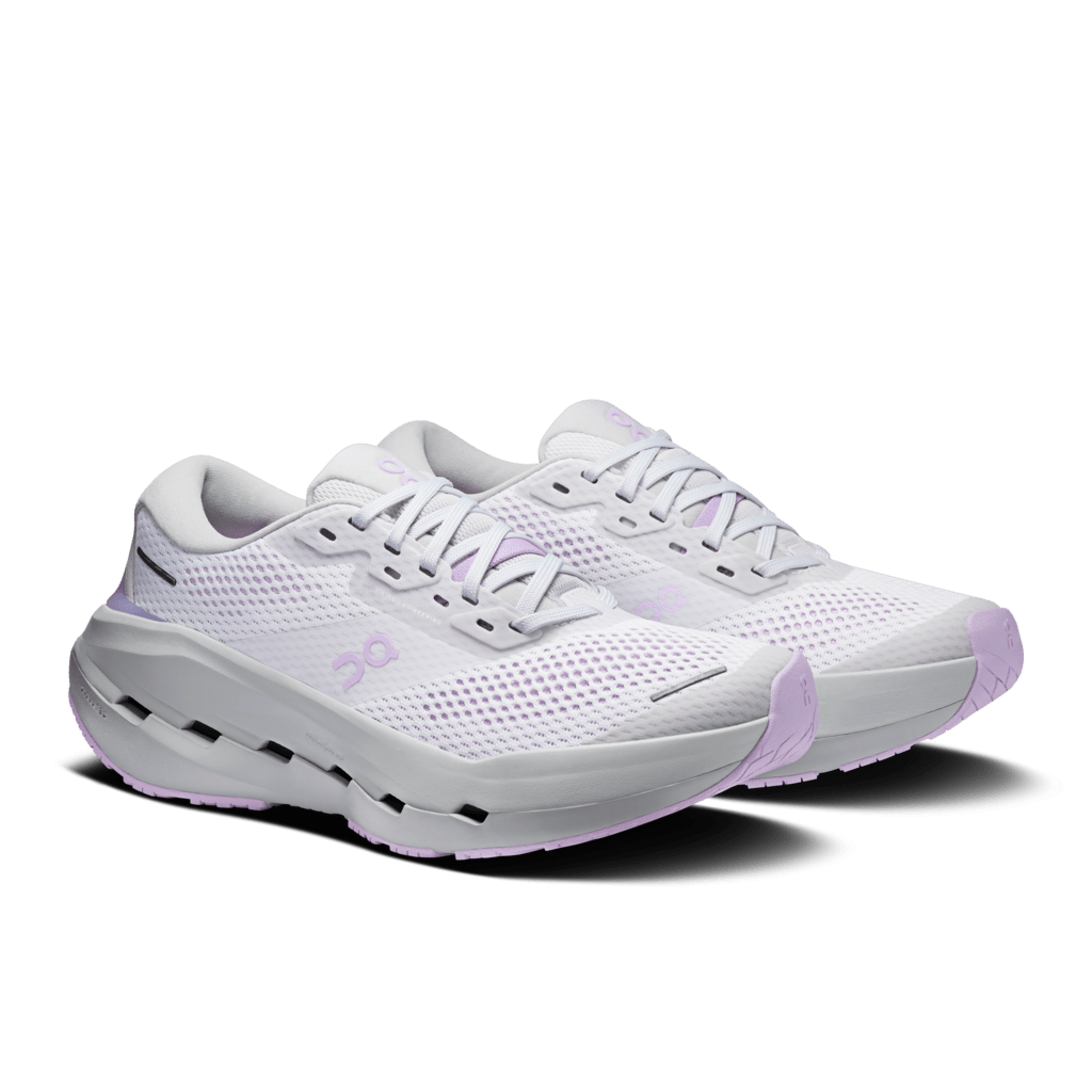 On Women's Cloudrunner 3 Max Running Shoes - Frost/Verbana