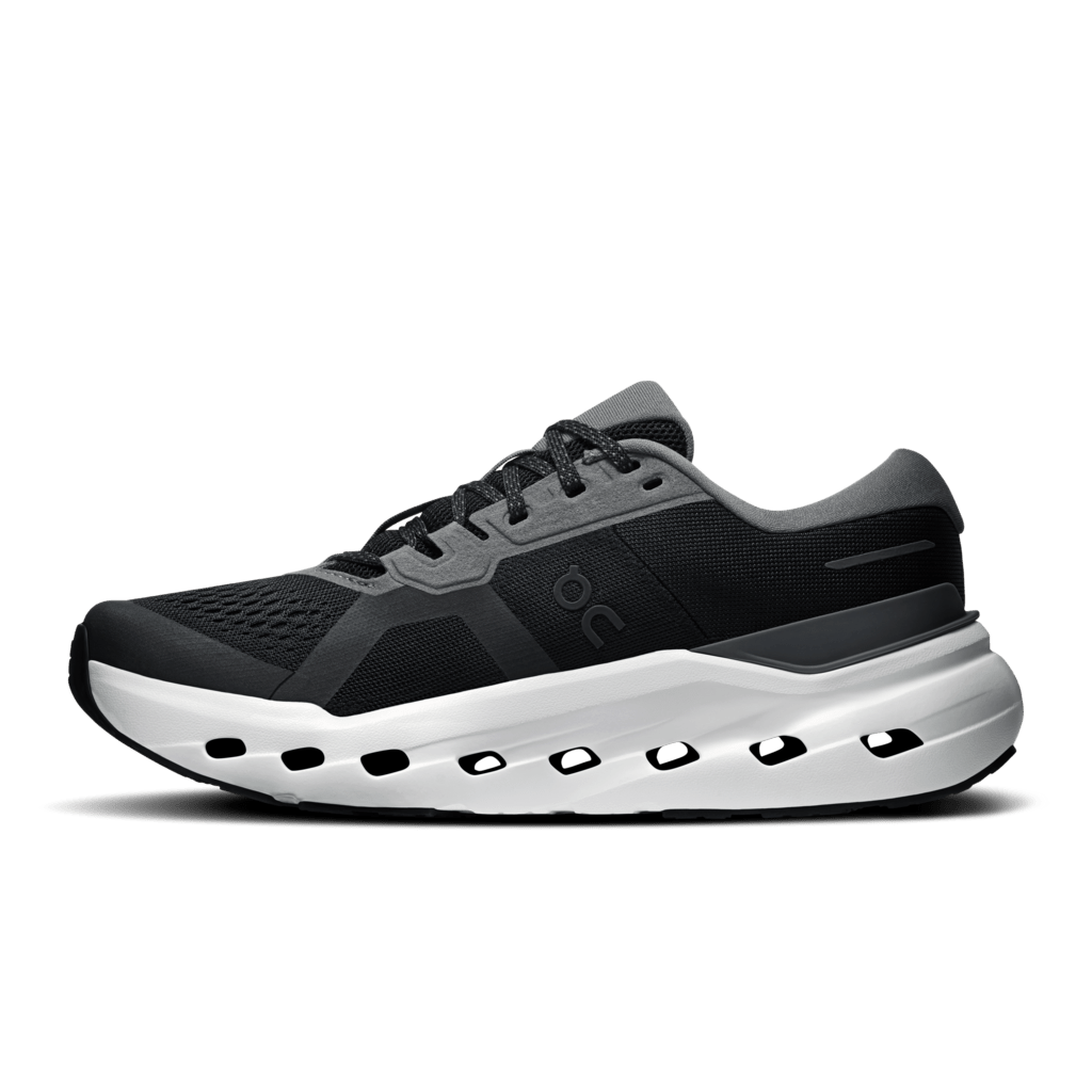 On Women's Cloudrunner 3 Running Shoes - Black/Ivory