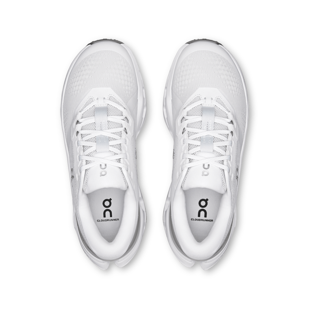 On Women's Cloudrunner 3 Running Shoes - Frost/Glacier