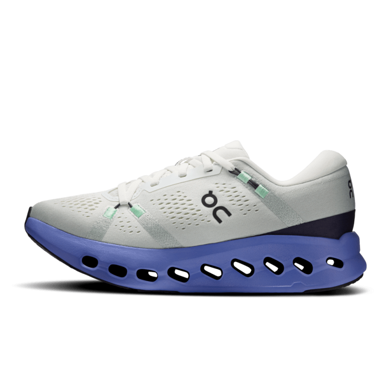 On Women's Cloudsurfer 2 Running Shoes - Ivory/Sailor