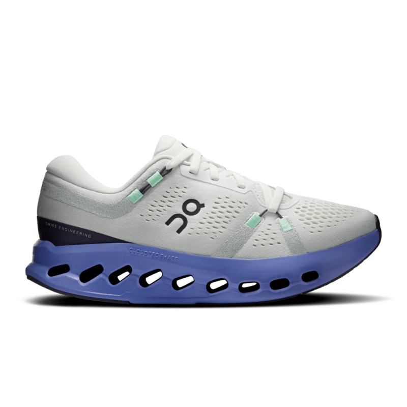 On Women's Cloudsurfer 2 Running Shoes - Ivory/Sailor