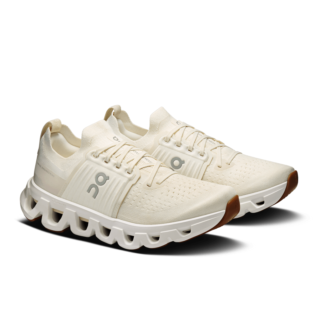 On Women's Cloudswift 4 Running Shoes - Ivory/Dew