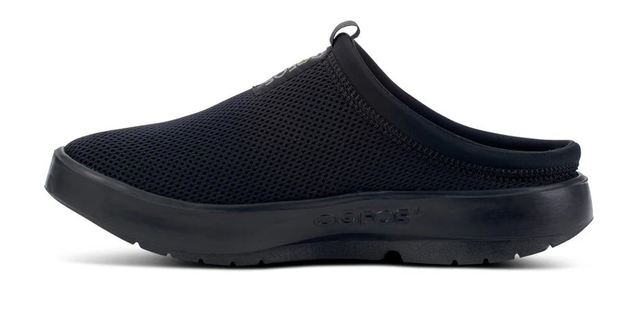 Seliga ShoesOOFOS Men's OOcoozie Sport Mule - Black