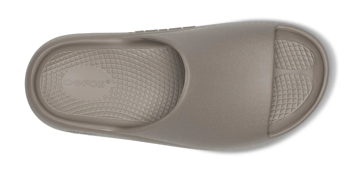 OOFOS OOahh Plus Slide Sandal - Driftwood