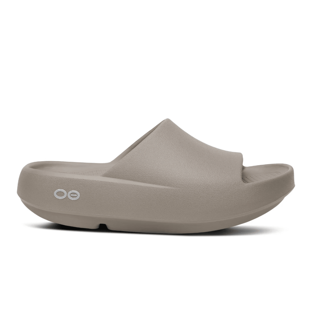 OOFOS OOahh Plus Slide Sandal - Driftwood