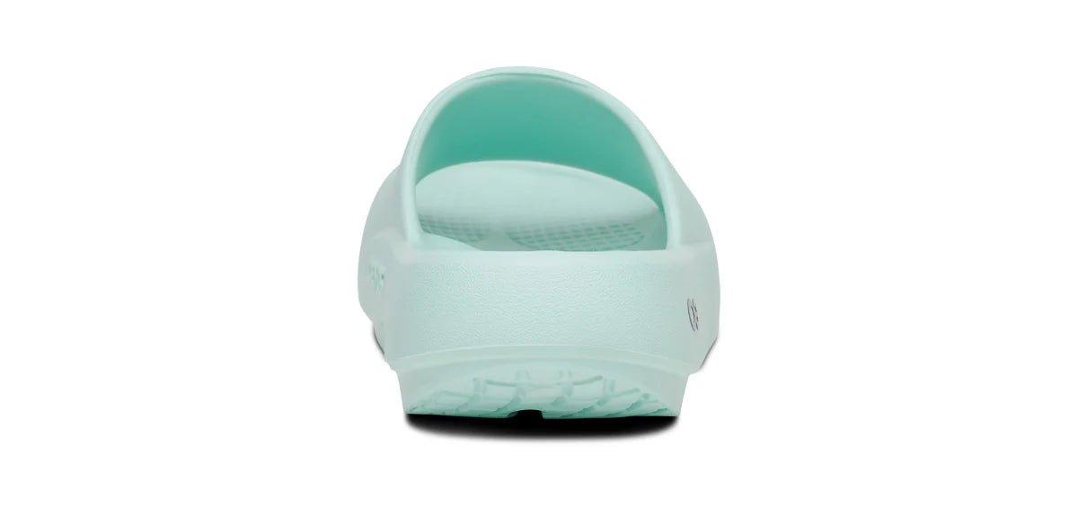 OOFOS OOahh Plus Slide Sandal - Mint