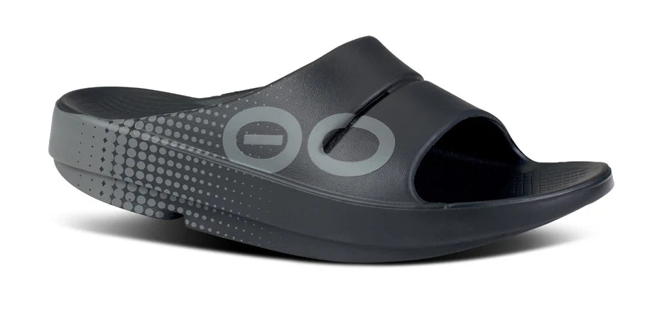 Seliga ShoesOOFOS OOahh Sport Slide - Matrix Black