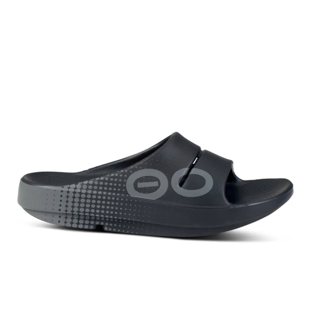Seliga ShoesOOFOS OOahh Sport Slide - Matrix Black