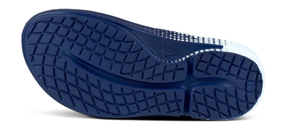 Seliga ShoesOOFOS OOahh Sport Slide - Matrix Navy