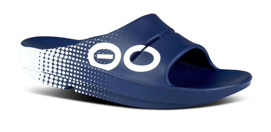 Seliga ShoesOOFOS OOahh Sport Slide - Matrix Navy