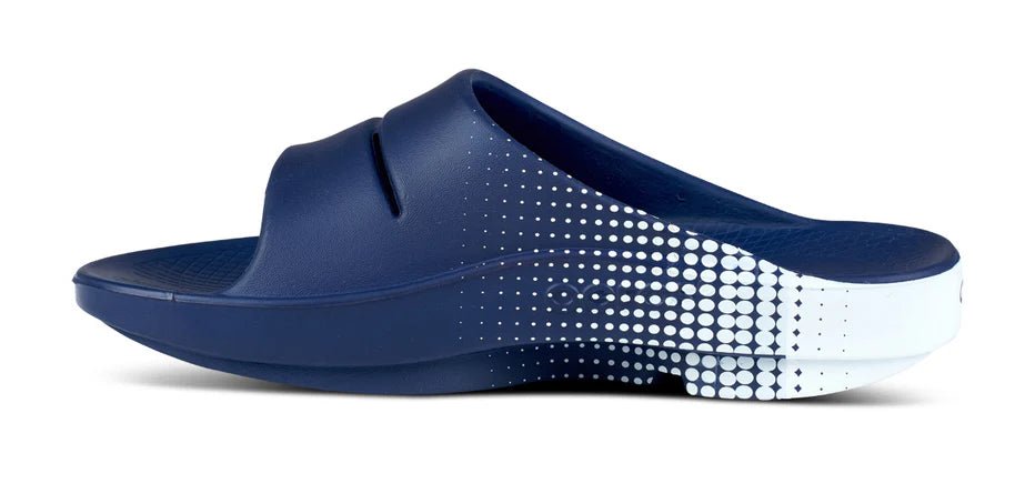 Seliga ShoesOOFOS OOahh Sport Slide - Matrix Navy
