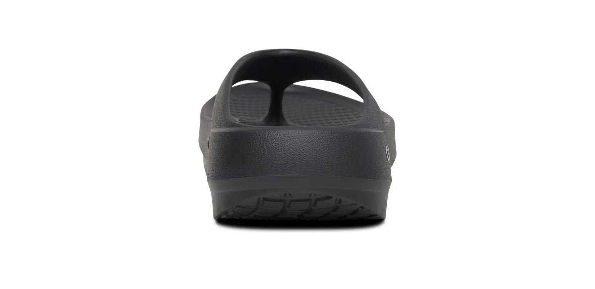 OOFOS OOriginal Plus Thong Sandal - Black