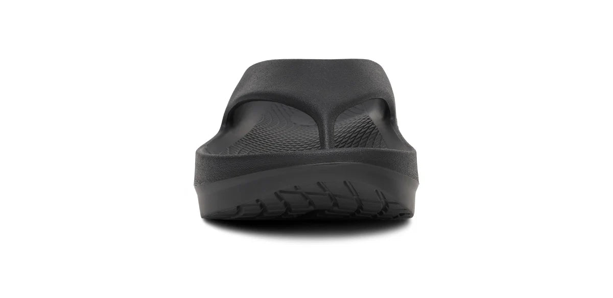 OOFOS OOriginal Plus Thong Sandal - Black