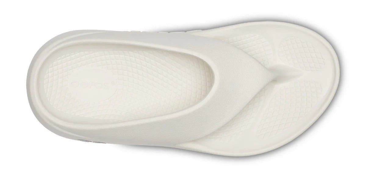 OOFOS OOriginal Plus Thong Sandal - Chalk