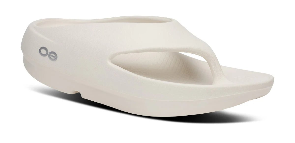 OOFOS OOriginal Plus Thong Sandal - Chalk